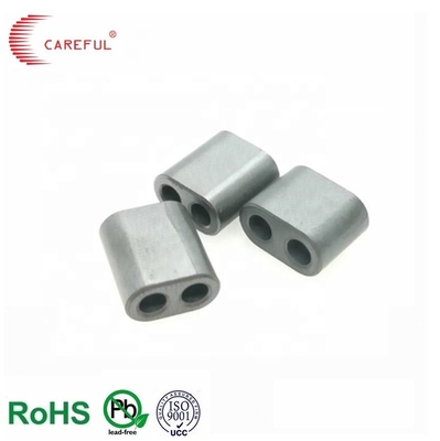 주문 부드러운 EMI 억제 페리트 두 구멍 발런 페리트 코어 RoHs 승인 online manufacture