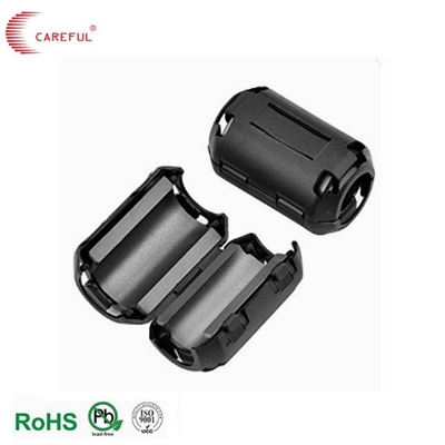 comprar Núcleo partido de ferrita con clip, NiZn, fácil instalación con carcasa de plástico negro online manufacture