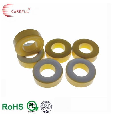 Buy Soft Magnetic Iron Core Iron Powder Toroidal Cores Rohs ISO9001 For Choke online manufacture