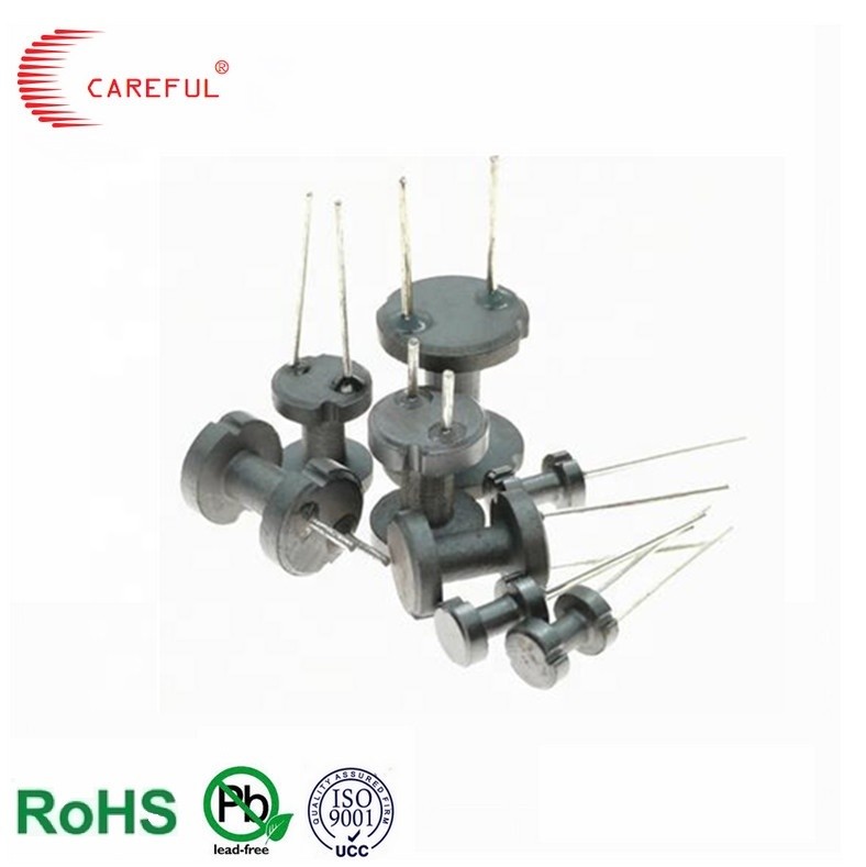EMI High Permeability Ferrite Drum Core 2 Pins DR Type 9x12 Magnet Core